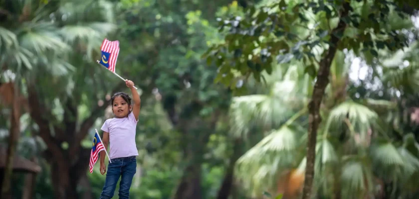 malaysia girl flag